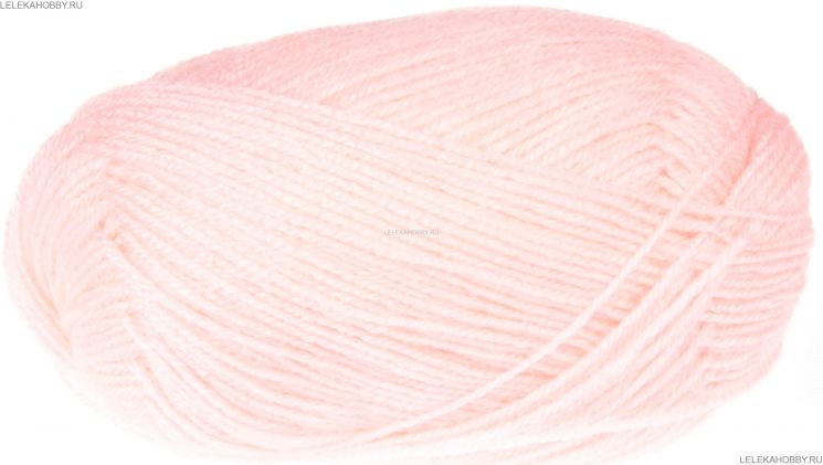 Пряжа ПЕХОРКА Детская новинка // 012 // 180 // Светлая бегония