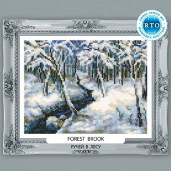 Набор для вышивания крестом РТО "Ручей в лесу" C212