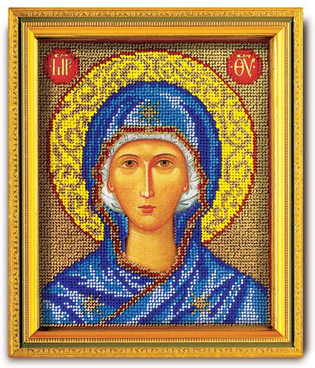 Набор для вышивания бисером КРОШЕ "Божья Матерь" В-304