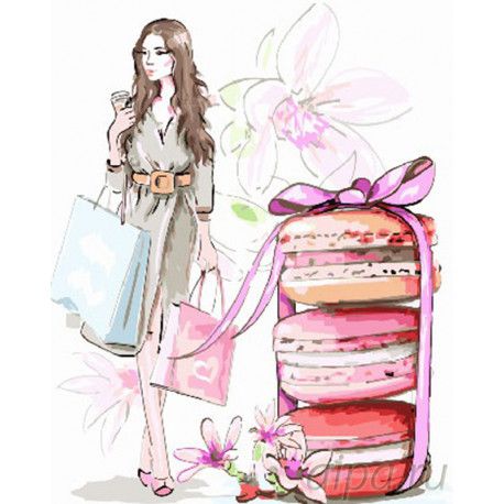 Картина по номерам Paintboy "Сладкий подарок" GX26702