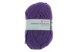Пряжа ПЕХОРКА Зимняя премьера // 060 // 384 // Яркая астра