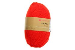 Пряжа Акрил Пехорский // 003 // 244 // Алый