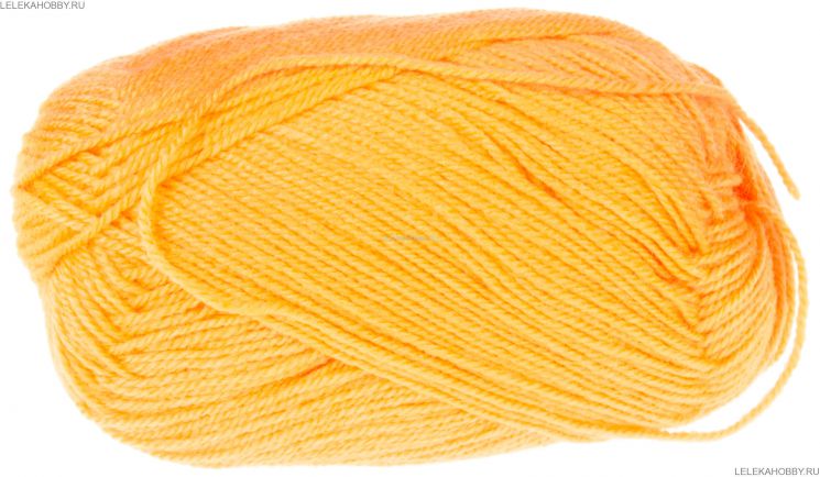 Пряжа ПЕХОРКА Детская новинка // 012 // 284 // Оранжевый