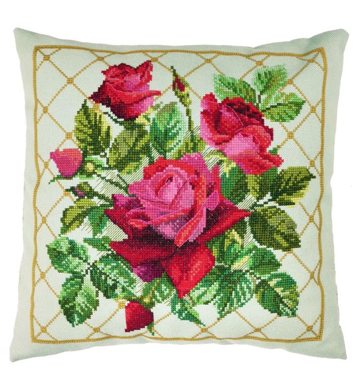 Набор для вышивания Марья Искусница "Красные розы" 14.001.37