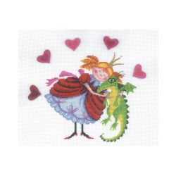 М313 Набор для вышивания РТО "Озорная принцесса"