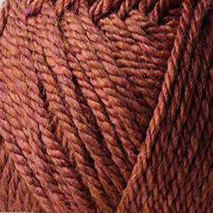 Пряжа ПЕХОРКА Сувенирная // 077 // 1027 // Терракотовый