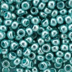 18134 Бисер мятный металлик (Preciosa) 