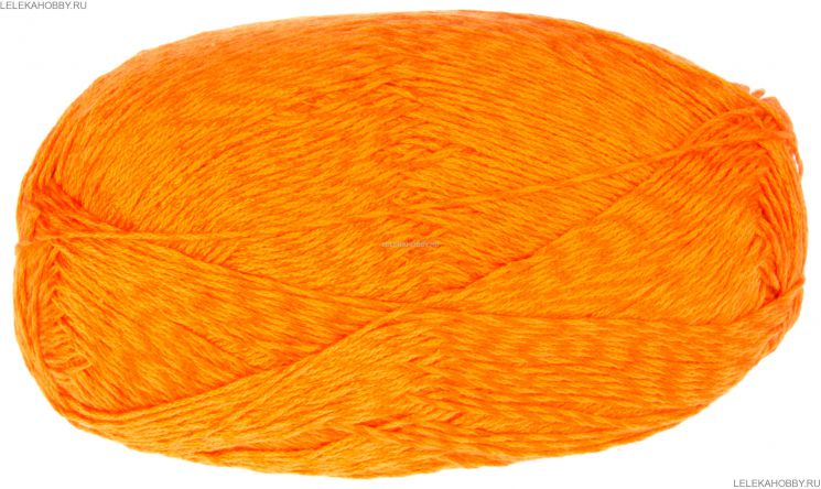 Пряжа ПЕХОРКА Жемчужная // 015 // 284 // Оранжевый