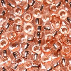 78111 Бисер мускатный прозрачный с серебряным центром (Preciosa) 