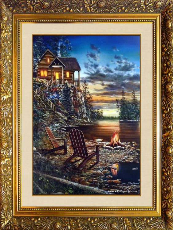 F-148 Алмазная мозаика МИЛАТО "Тихий вечер"