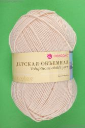 Пряжа ПЕХОРКА Детская объёмная  100гр. // 098 // 442 // Натуральный