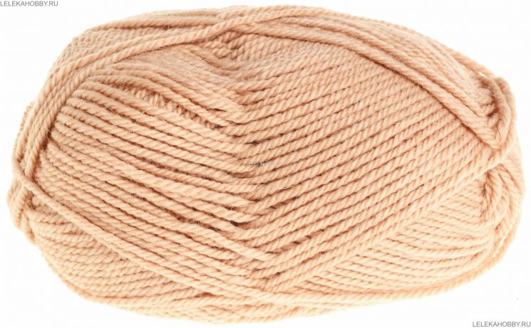 Пряжа ПЕХОРКА Популярная // 028 // 270 // Мокрый песок