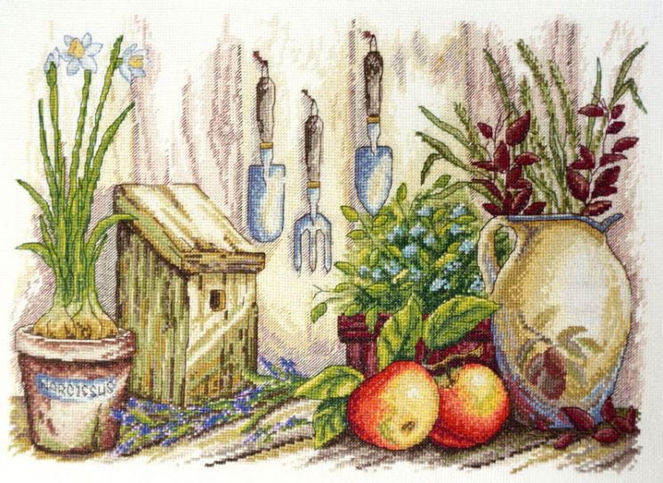 11.003.11 Набор для вышивания Марья Искусница "Садовый"