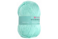 Пряжа ПЕХОРКА Кружевная // 067 // 411 // Мята