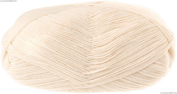 Пряжа ПЕХОРКА Бисерная // 005 // 166 // Суровый