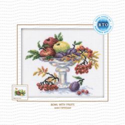 С105 Набор для вышивания РТО "Ваза с фруктами"