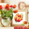 150-010 Набор для вышивания «Чудесная игла» "Красный тюльпан"