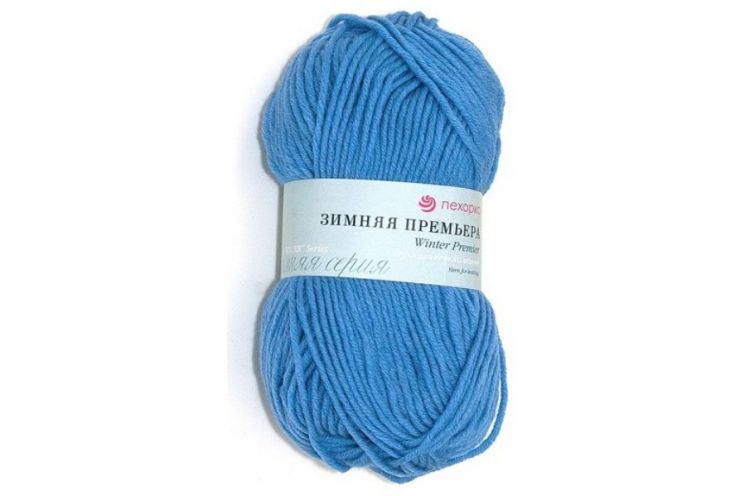 Пряжа ПЕХОРКА Зимняя премьера // 060 // 98 // Лесной колокольчик
