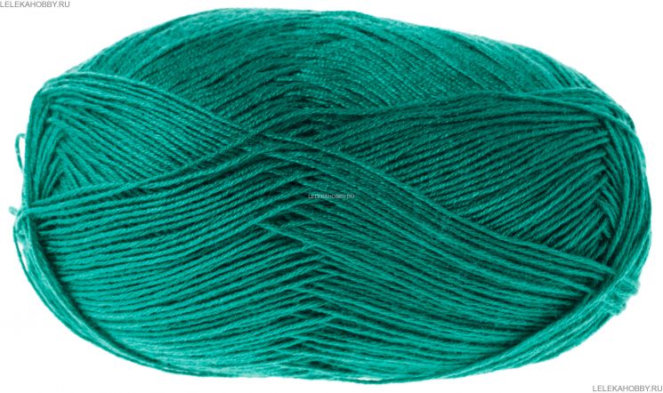 Пряжа ПЕХОРКА Кружевная // 067 // 742 // Бильярд