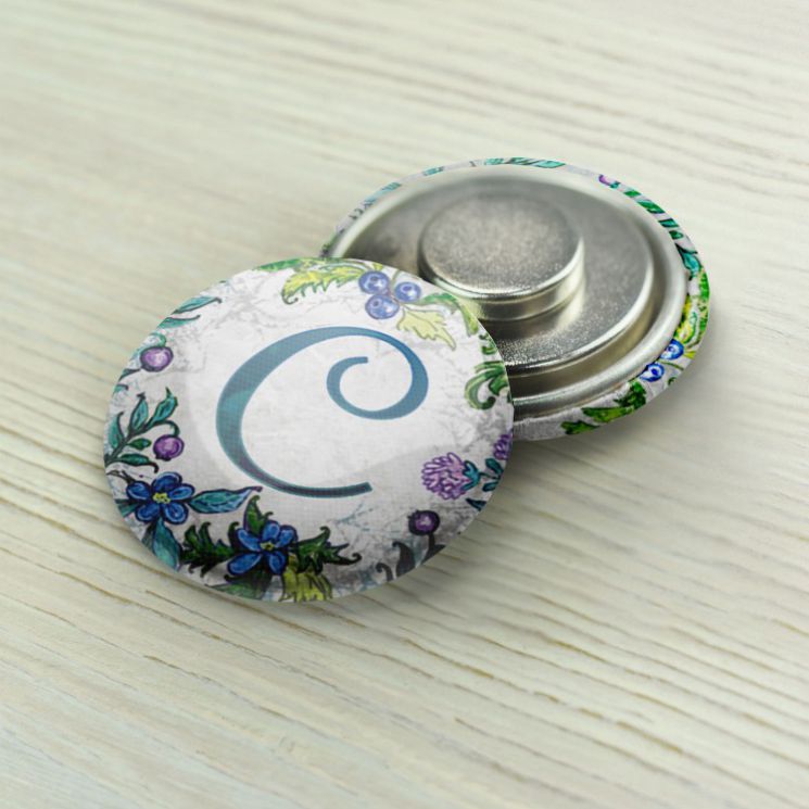 Магнитный держатель «Spring ABC» латинские буквы Letter “C” Маг-ABC-C