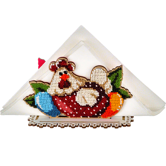 Набор для вышивания бисером по дереву ВОЛШЕБНАЯ  СТРАНА FLK-246, 15*9см