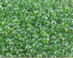 38657 Бисер майская зелень прозрачный (Preciosa) 