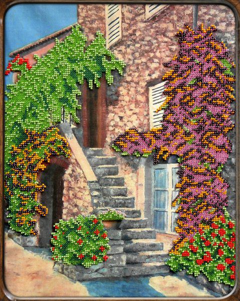 Принт для вышивания бисером "ВЫШИВАЕМ БИСЕРОМ"  арт. №26