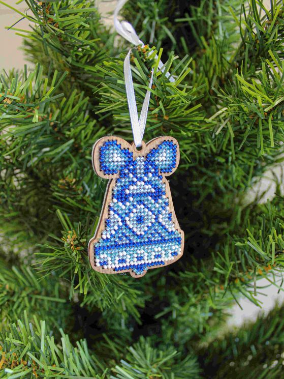 набор для вышивания "Щепка" Ёлочная игрушка. Праздничный звон О-067