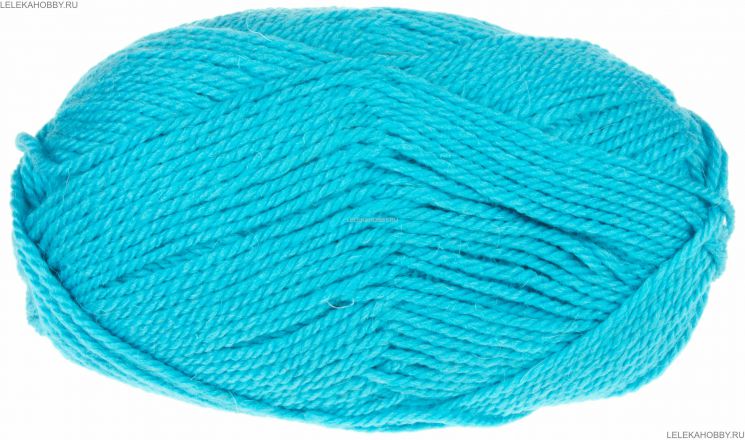 Пряжа ПЕХОРКА Популярная // 028 // 45 // Темная бирюза