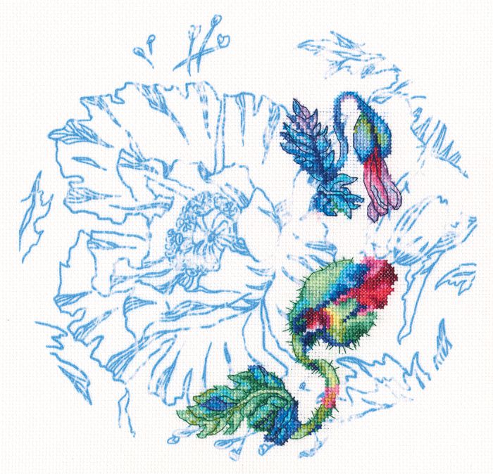 М70038 Набор для вышивания РТО "Шотландские акварели"