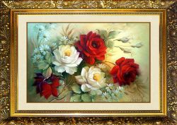 N-800 Алмазная мозаика Милато "Винтажный букет"