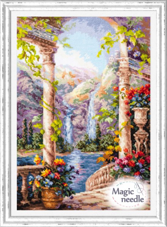 44-21 Набор для вышивания Чудесная игла "НА ОСТРОВЕ МЕЧТЫ"