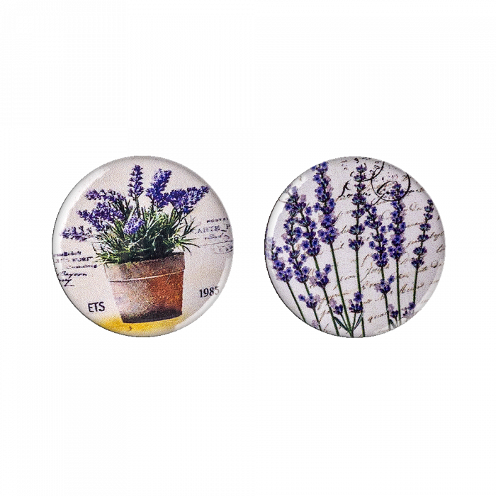 Магнитный двухсторонний держатель для игл ВОЛШЕБНАЯ  СТРАНА FLMH-024(M), 2.5см