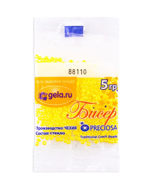 Бисер Preciosa 5г (88110) яркое солнце