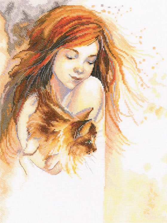 M828 НАБОР ДЛЯ ВЫШИВАНИЯ РТО "РЫЖИЕ"