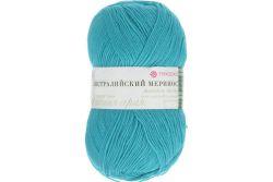 Пряжа ПЕХОРКА Австралийский меринос // 001 // 335 // Изумруд