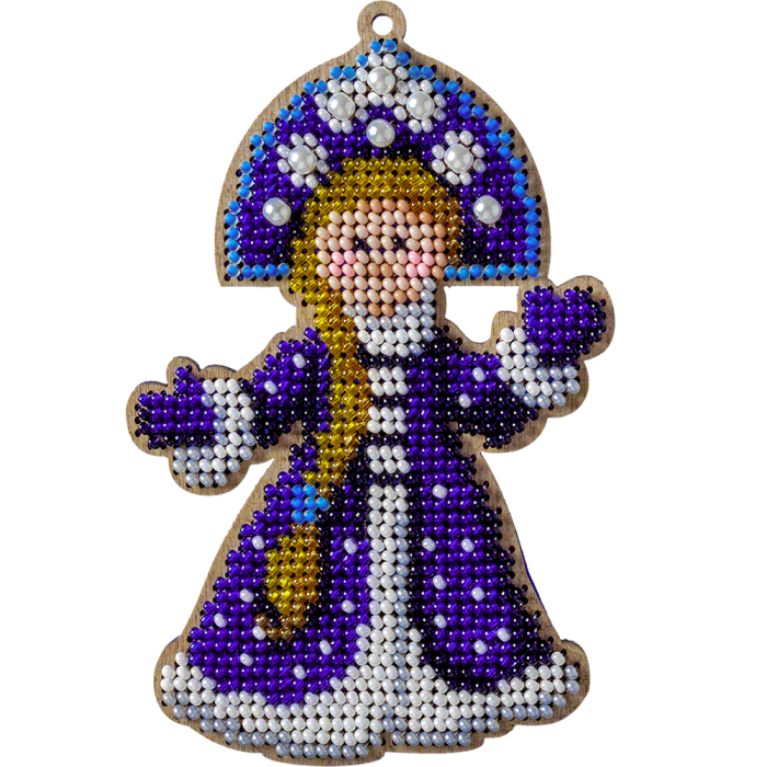 Набор для вышивания бисером по дереву ВОЛШЕБНАЯ СТРАНА FLK-322, 8*12см