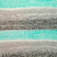 Пряжа ПЕХОРКА Ровница Мультиколоровая // 094 // 562 М // Мятно-серый меланж