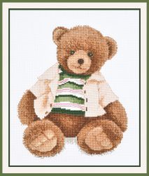 Набор для вышивания крестом ОВЕН "Мишка Топтыжка" 827
