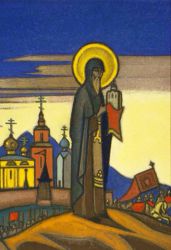 Ag522 Алмазная мозаика Гранни «Святой Сергий Радонежский»