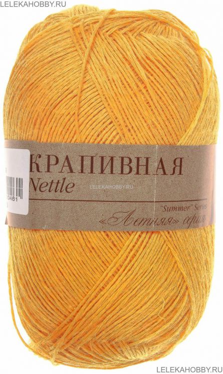Пряжа ПЕХОРКА Крапивная // // 74 // крокус