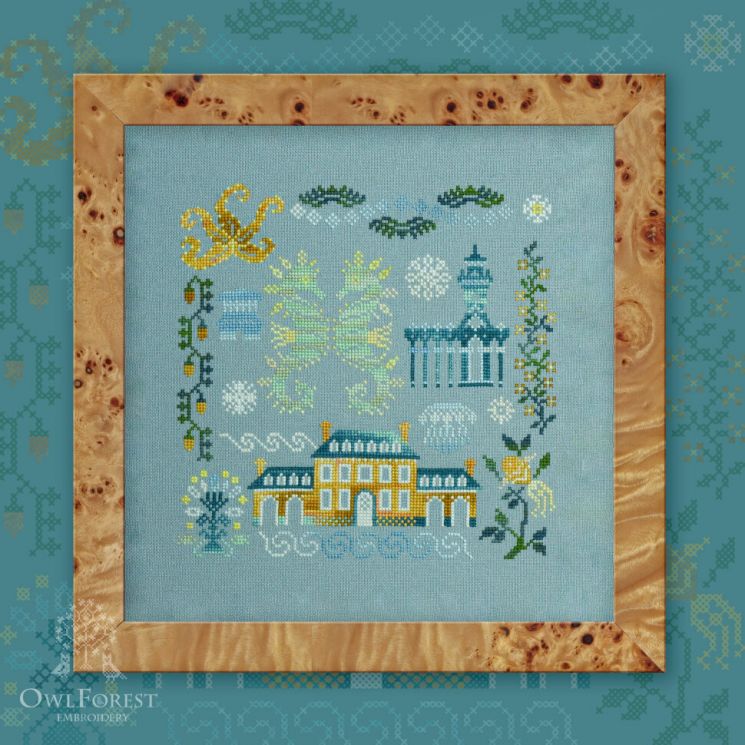 Схема для вышивания «Атлантида. Морские коньки» 0027-АМК-С