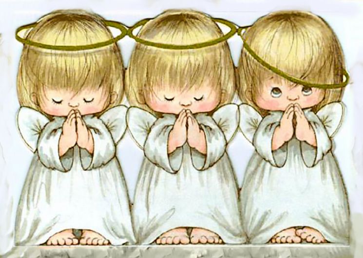 Алмазная мозаика Гранни "Ангелочки" Ag054 