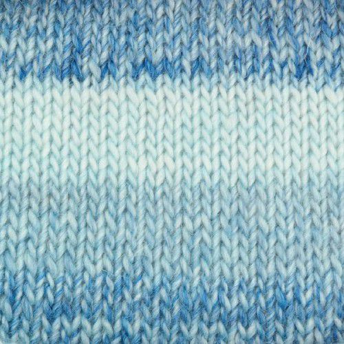 Пряжа ПЕХОРКА Ровница Мультиколоровая // 094 // 908 М // Голубой меланж