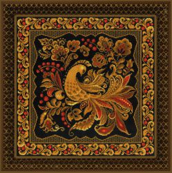 1758 Набор для вышивания Риолис "Подушка/панно «Хохлома»"