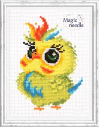 10-31 Набор для вышивания Чудесная игла "ПОПУГАЙЧИК"