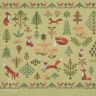 0044-ЛЛ-Н-3Bf Набор для вышивания СОВИНЫЙ ЛЕС  "Лисичкин лес"
