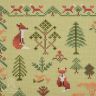 0044-ЛЛ-Н-3Bf Набор для вышивания СОВИНЫЙ ЛЕС  "Лисичкин лес"
