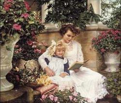 Z-314 Алмазная мозаика Милато "Чтение в саду"