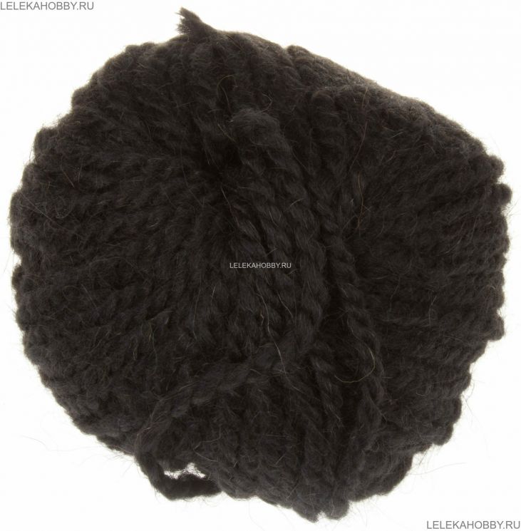 Пряжа ПЕХОРКА Северная // 056 // 02 // Черный